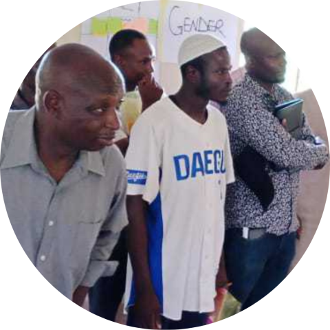 ACET Nigeria community training promoting positive masculinity